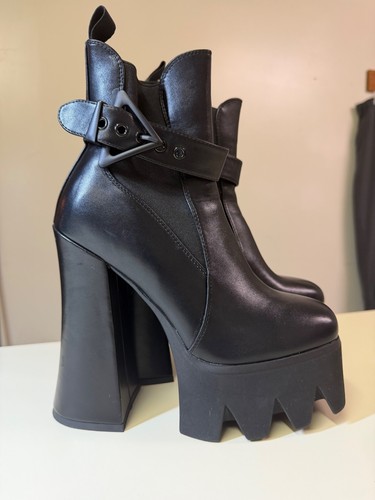 Black platform high - black,