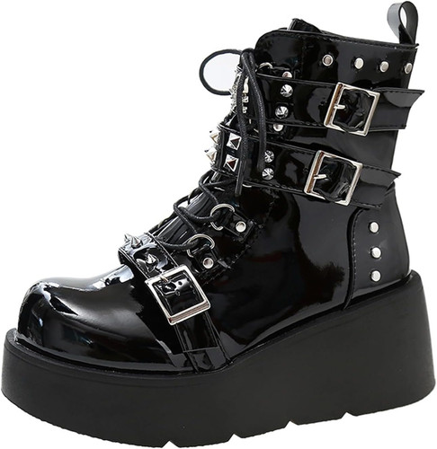Women platform gothic ankle - women's,