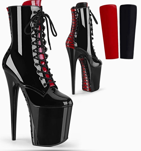 Pleaser women black - women’s, black/red