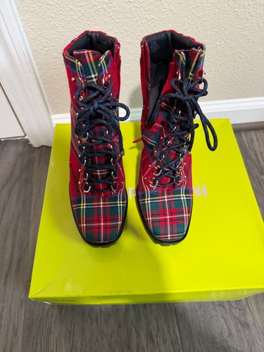 Gianni bini plaid lace - plaid,